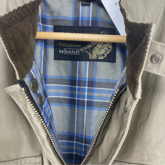 BELSTAFF TRIALMASTER WAXED JACKET IN OLIVE  New Size US46/EU56 - Picture 4 of 9